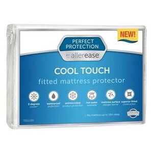 AllerEase Cool Touch Fitted Mattress Protector - King